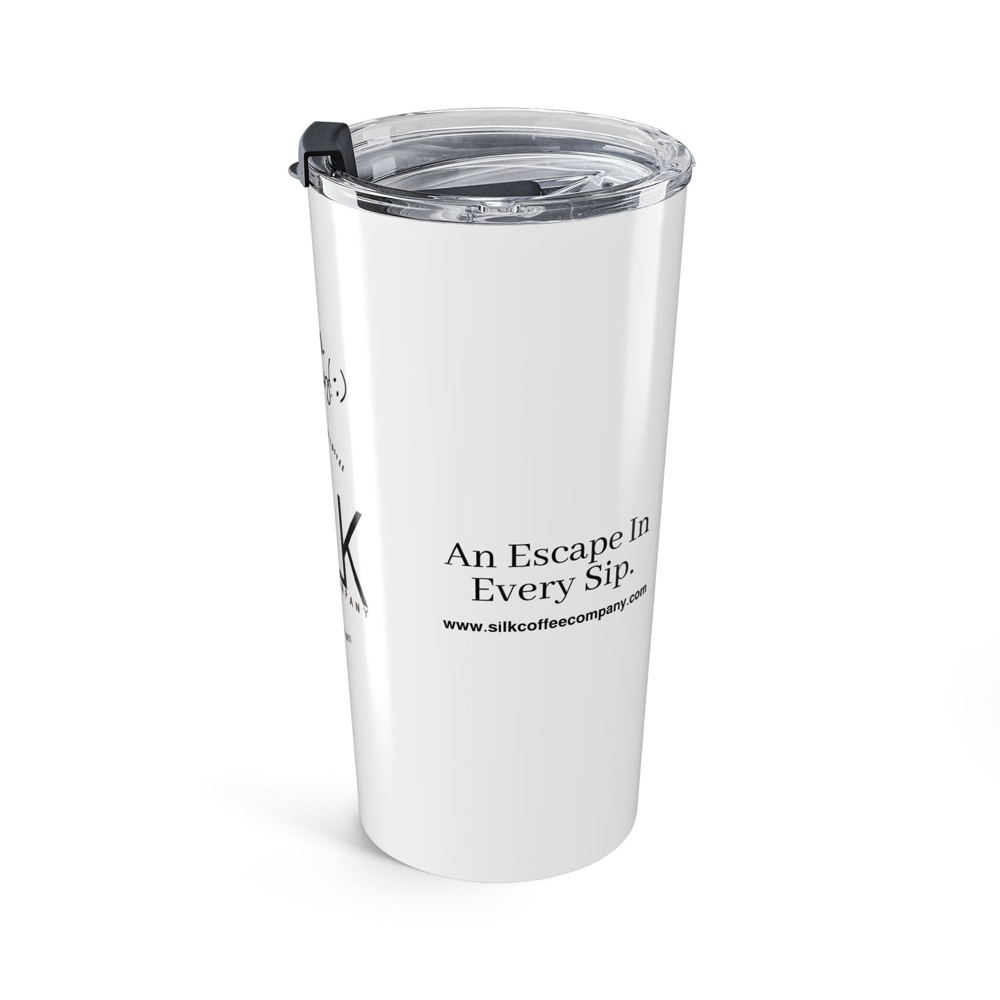 20oz "Silk To Go" Insulated Tumbler — Personalized Coffee Order Tumbler