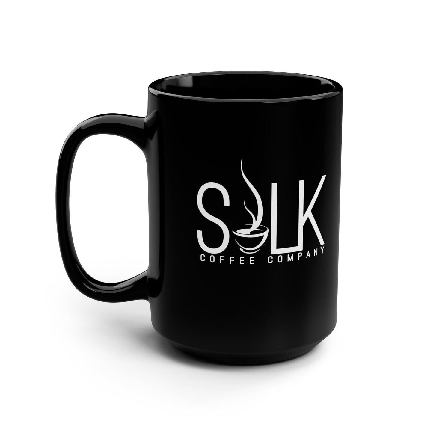 15oz Black Silk Mug